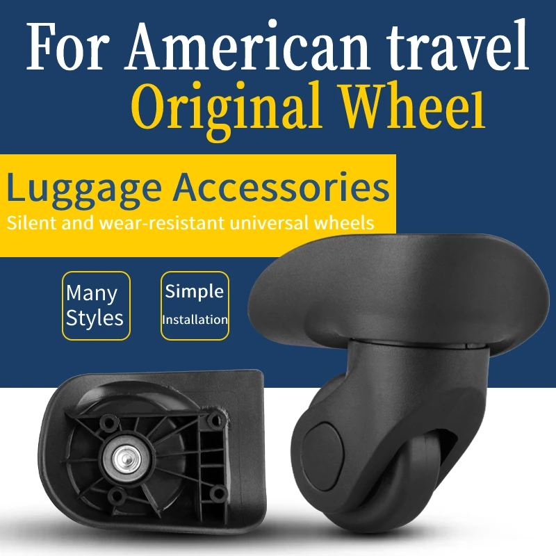 

Suitable for U.S. travel 76A instead of luggage wheel accessories Roller Hongsheng A20 caster pulley trolley suitcase universal