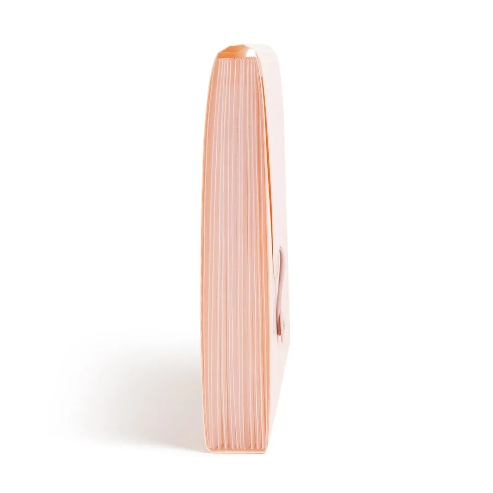 Durable Poly File Folder 13 Pocket Organizer Documents with Secure Snap Closure Ideal Home Work School Use