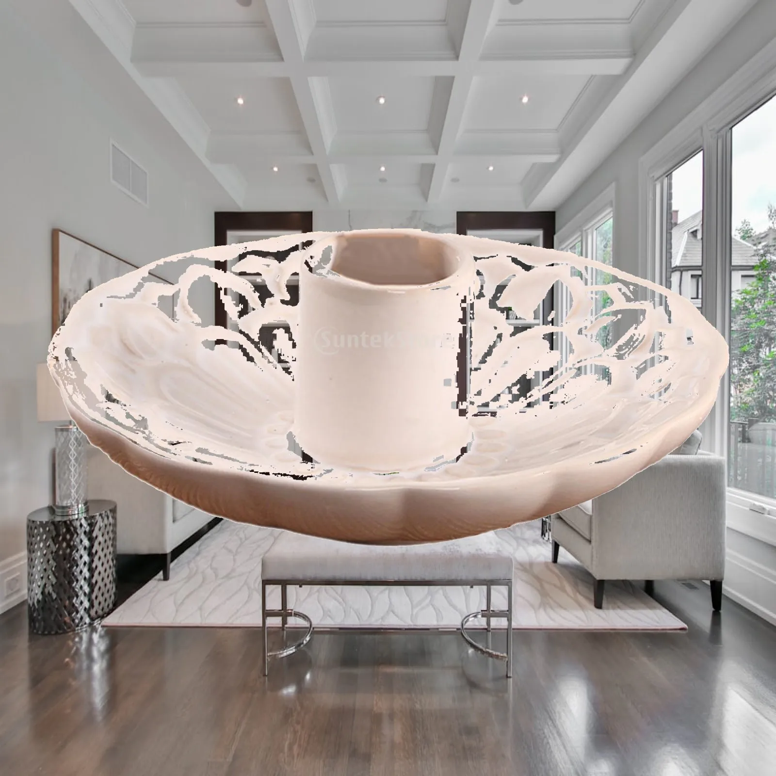 Ceramic Incense Holder Incense Burner Tabletop Ornament Home Fragrance for Living Room
