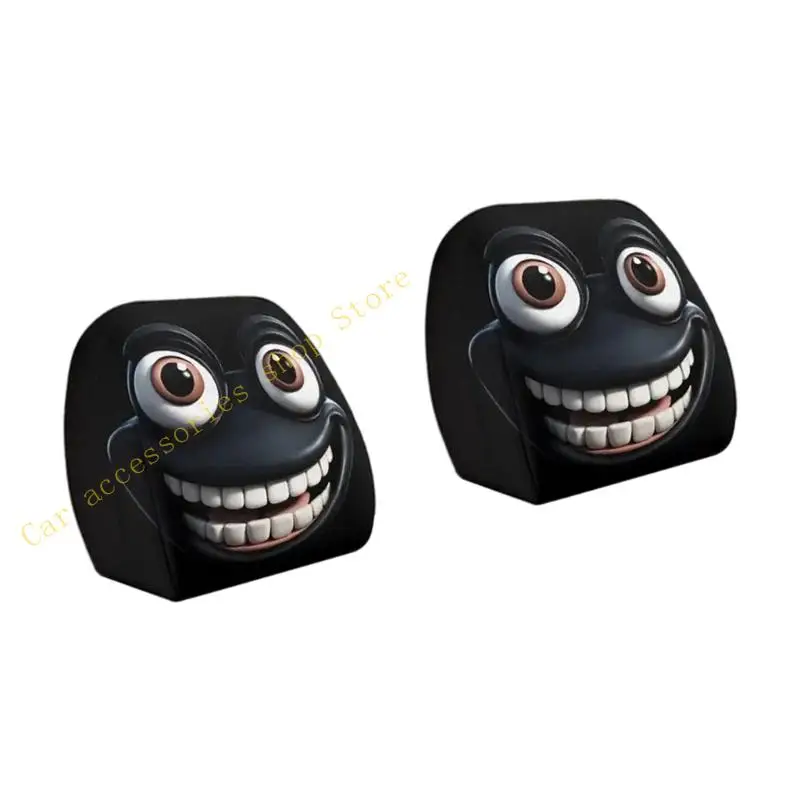 T21E Съемный многоразовый автомобильный аксессуар Jovial Чехлы на подголовники Защитные приспособления Без инструментов забавных