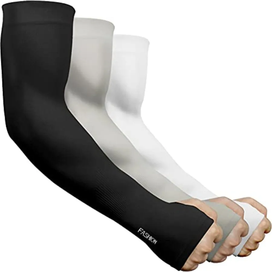 

beister/ UV Cooling Arm Sleeves Sun Protection Unisex for Sports, Cycling, Golf, Running