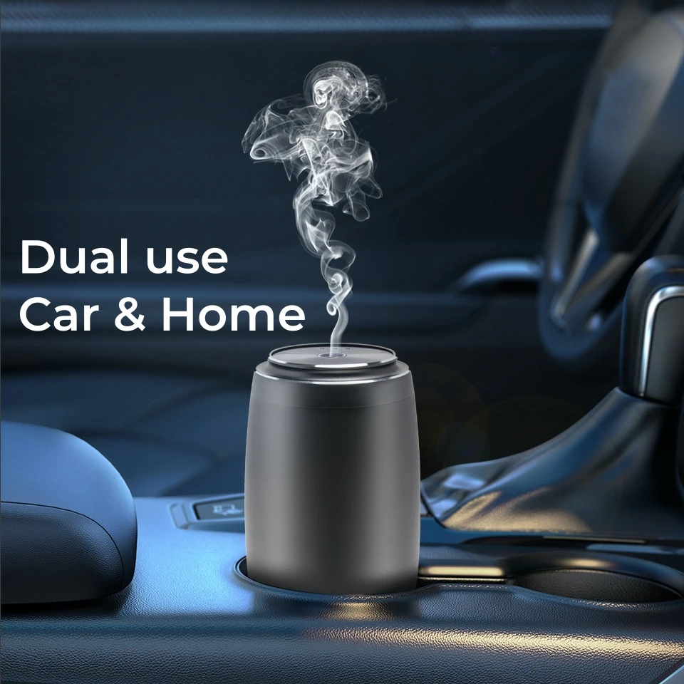 Car/Home Dual Use Fragrance Machine Intelligent Car Perfume With Strong Aroma Essential Oil Fast Deodorization Car Accessories