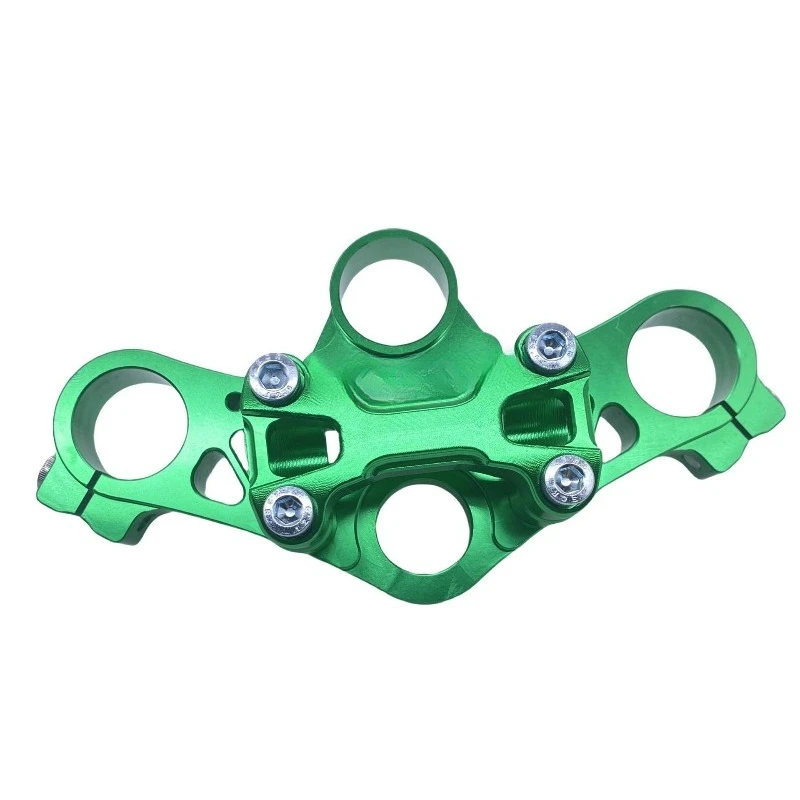 

Suitable for Kawasaki motorcycle handle reduction ，shock absorption uplink triangle table CNC texture aluminum alloy material