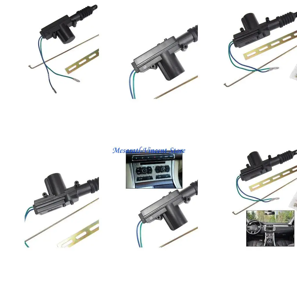 

A70F Professional Universal Electric Actuater 12 2-проводной автомобильный автомобильный центральный блокировка