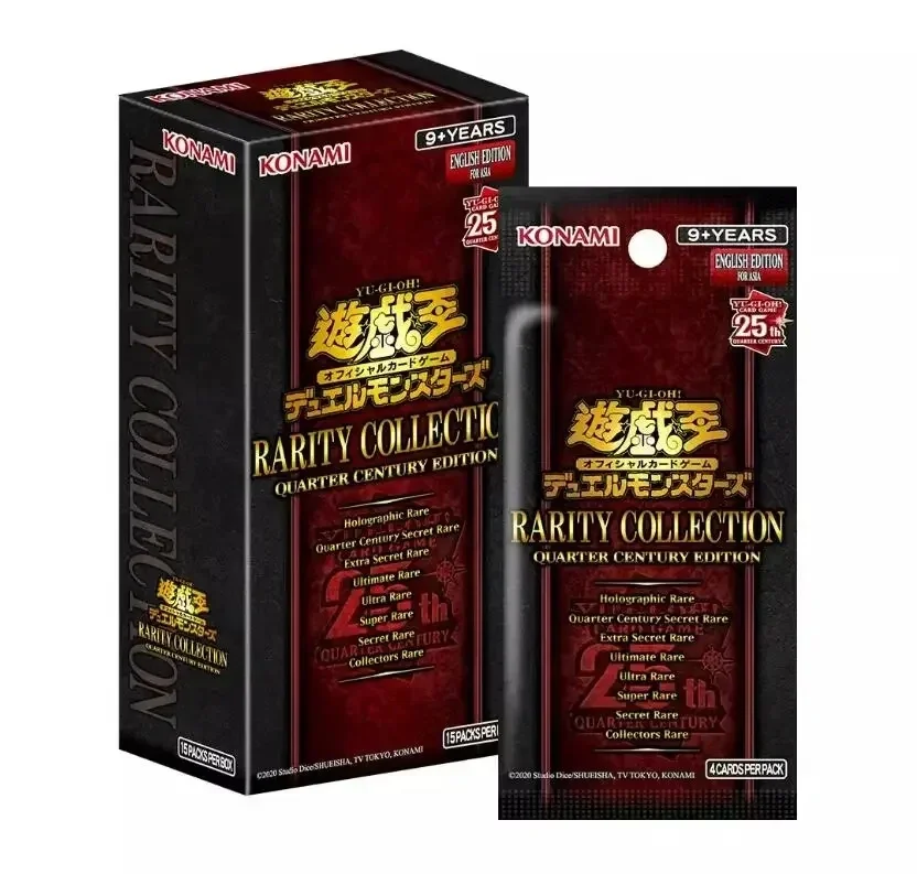 

Карточная игра YuGiOh RC04 25th Rarity Collection четверть века версия Booster BOX английская герметичная доска Yu Gi Oh