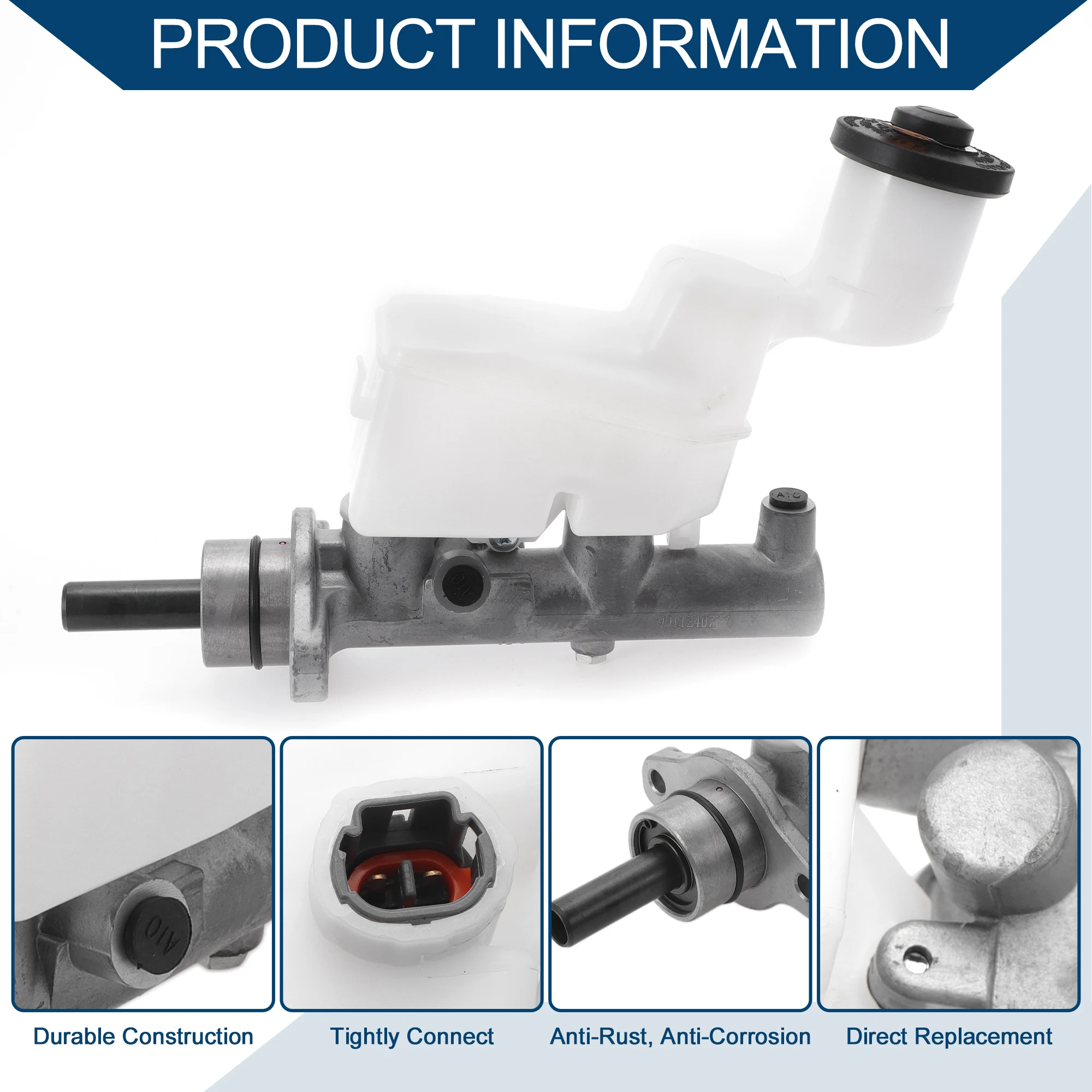 UXCELL Brake Master Cylinder Reservoir No.4720142241 for Toyota RAV4 2003-2005