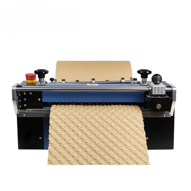 Embossing Envelope Making Machine Cowhide Foam Paper Filling Wrapping Folding Roll Automatic Foam Pressing 150 Pcs/min