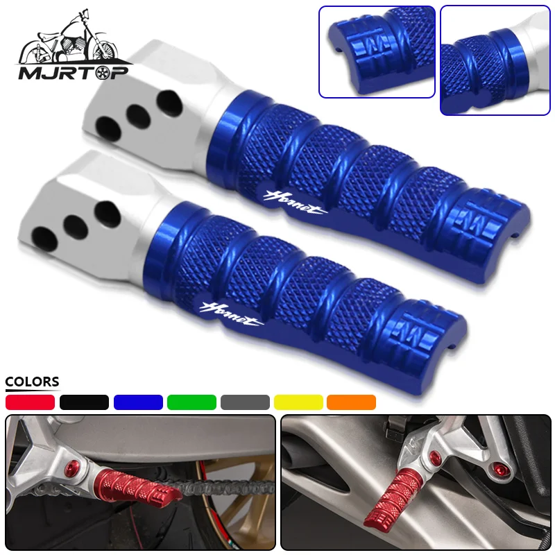 

New Style Motorcycle Rear Passenger Foot Peg CNC Footrests Footpegs Pedals For Honda Hornet CB600 CB900 CB600F HORNET 600 900