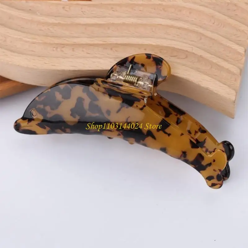 

N5KE Delicate Dolphin Hair Clip Delicate Jaw Clip for Woman Shower Wash Face
