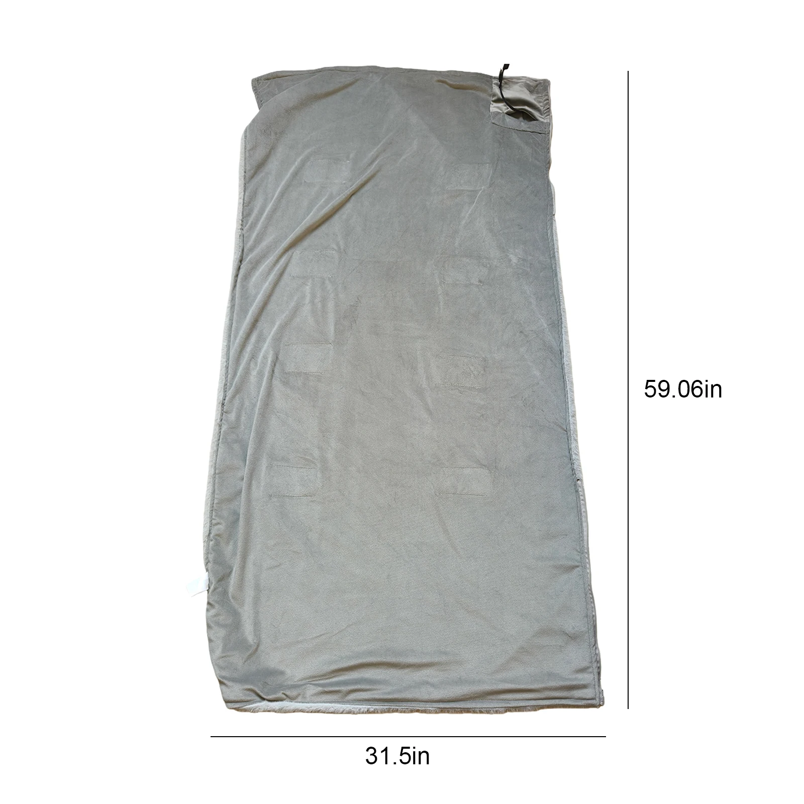 USB Electric Heated Blanket Throw Wrap with 3 Heating Level Heated Throw Blanket Shawl Washable for Family Friends Winter Gifts