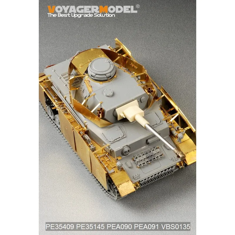 Voyager Model PE35409 1/35 Scale WWII German Pz.Kpfw.IV Ausf.G Basic w/Smoke Discharger (For DRAGON)