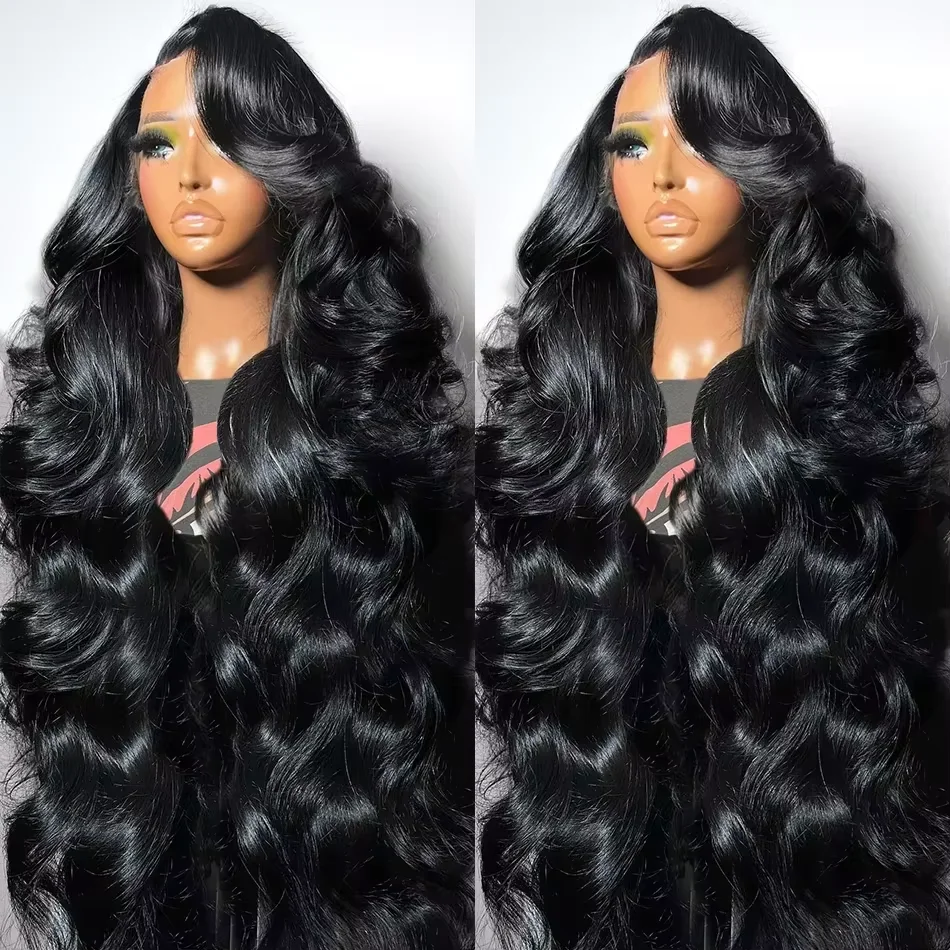 

250 Density 30 40 Inch 13x6 13x4 HD Body Wave Lace Frontal Human Hair Wig Raw Glueless Closure 7x5 Water Wave Lace Front Wigs