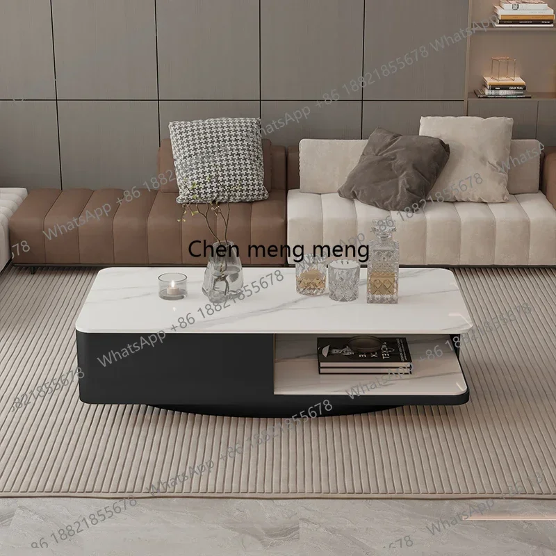 

Z136Style Minimalist Coffee Table Modern Nordic Premium Elegant Center Tables Luxury Aesthetic Stolik Kawowy Living Room Furnitu