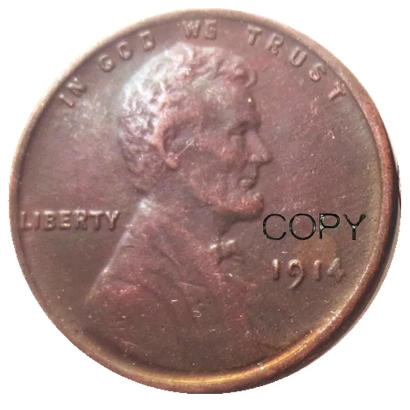 US One Cent 1914P/D/S Copy Coins