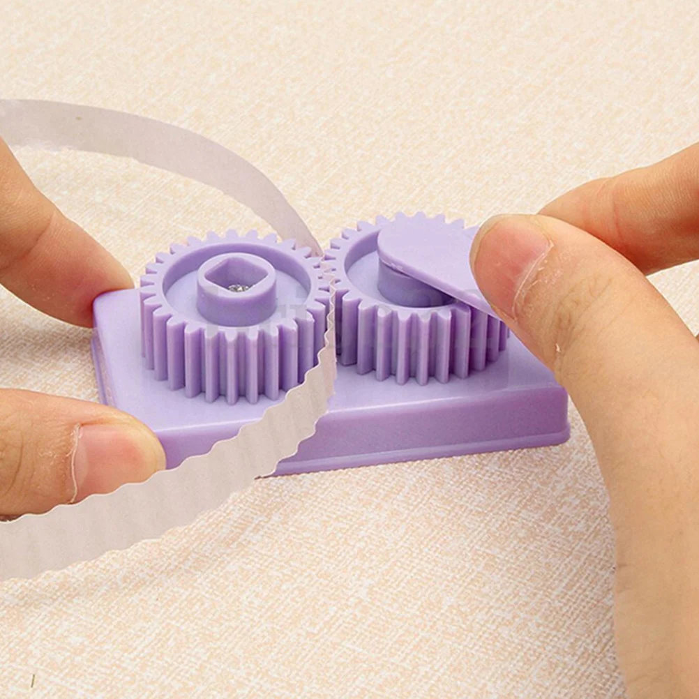 Hand Operated Quilling Crimper Paper Machine Tool DIY Supply Reel Strips Flower Plastic Curling