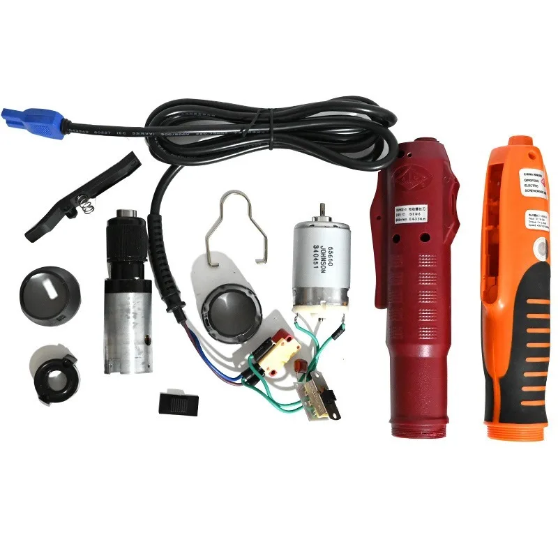 Repair Replacement Accessories for Qingfeng Electric Screwdriver 901‑1 902‑1 902‑2 Motor Housing Switch Chuck