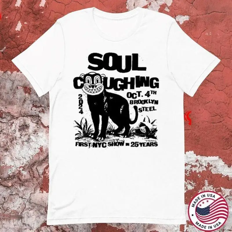 

Хлопковая футболка Soul Coughing First Avenue Star Reprint S 5Xl
