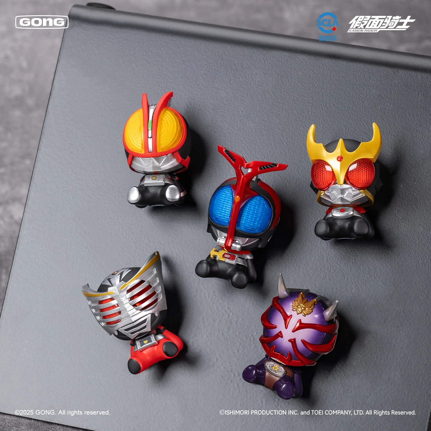 GONG Kamen Rider-caja ciega, Mini caja misteriosa, figura de acción, muñeca de Anime, bolsa sorpresa, modelo de colección, juguete de adorno de escritorio Original