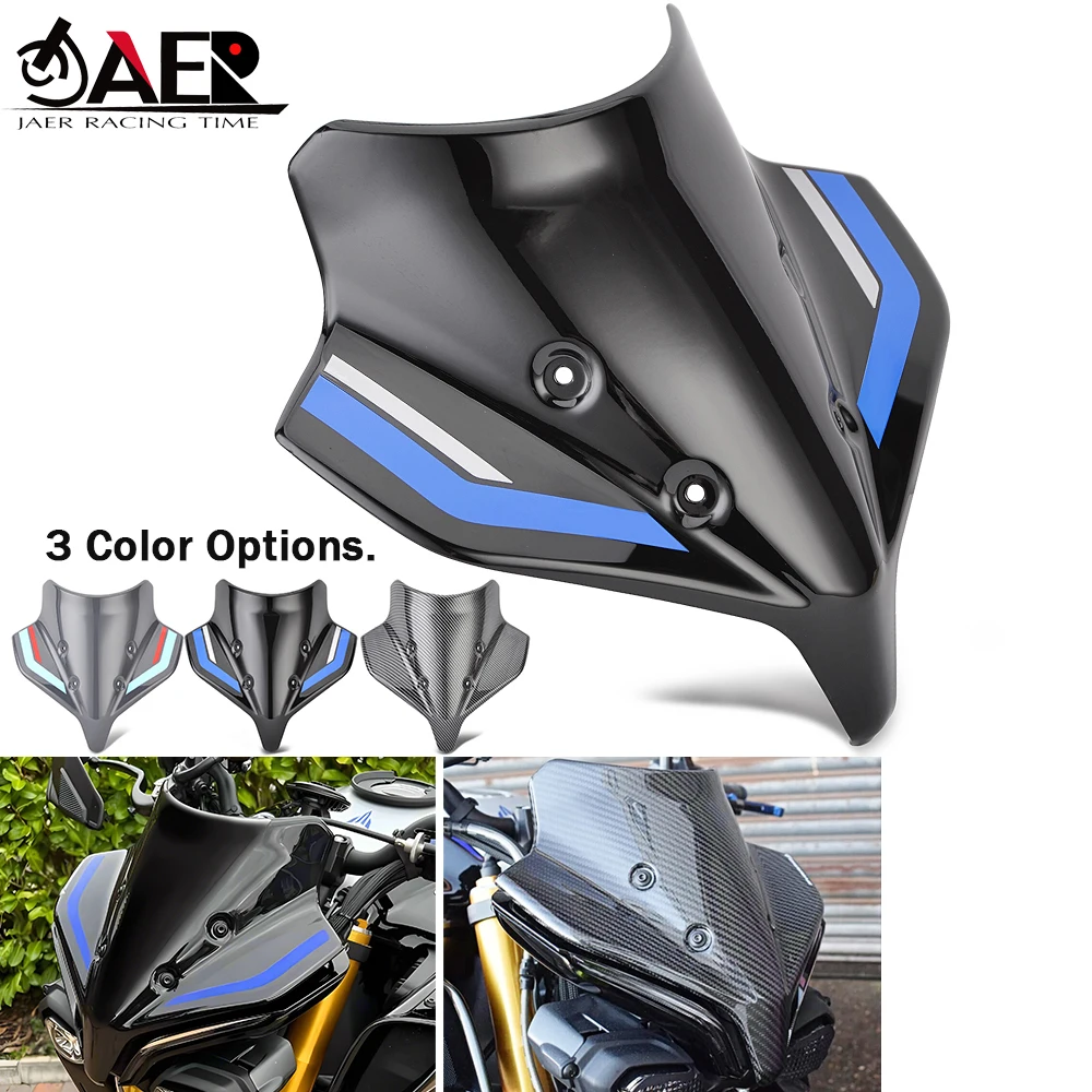 

2022 2023 2024 MT 10 Windshield Windscreen for Yamaha MT10 MT-10 SP 2022-2024 Wind Deflector