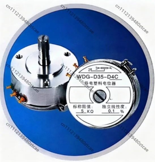Precision Sliding Potentiometer 5K 0.2%, Plastic Rail Position SensorLinear Resistance Electronic PartIndustrial Circuit Control