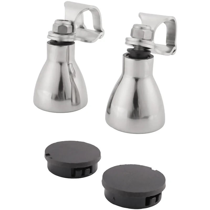 

2 комплекта рулевого колеса с плоским верхом для лодки, ручка для маневров, нержавеющая сталь 316, аксессуары для лодок, морские аксессуары