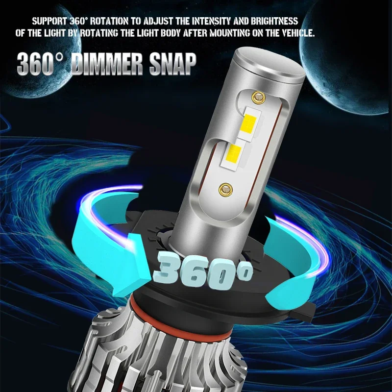 110W 30000LM H4 LED H7 Canbus H1 H8 H9 H11 9005 HB3 9006 HB4 9012 Car LED Light Headlight Turbo Lamp 4300K 6000K 8000K 12V