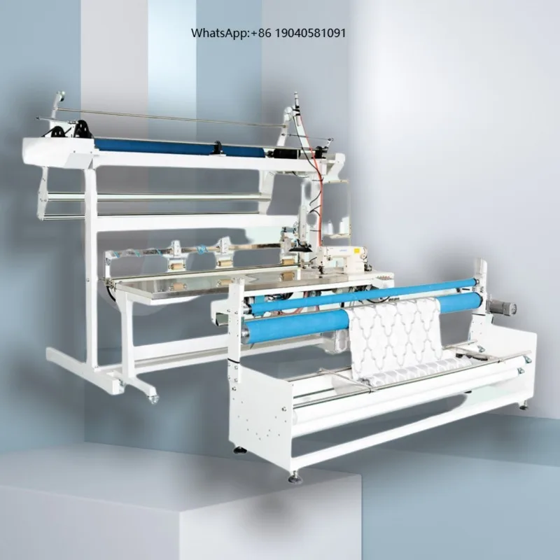 Heavy Duty Fully Automatic Hemming Machine with Full Fabric Ironing 220V 2KW Stable Performance