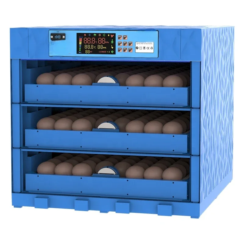 Hot SalesFully Automatic Electric Power 192 Duck Goose Chicken Hatching Machine Chicken Eggs Incubator