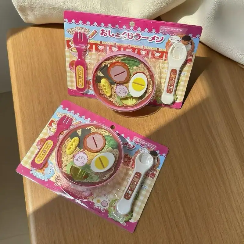 Diversão criativa brinquedos de alimentação de sorvete conjunto para alimentação de alimentos educação precoce pudim de morango brinquedo jogando casas brinquedos para crianças