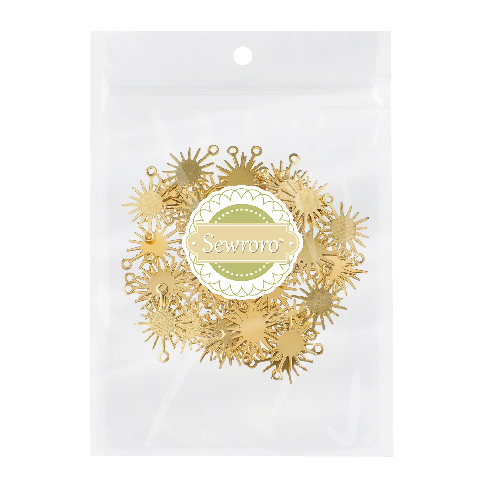 

50 pcs Sun Flower Pendant Connectors Alloy Jewelry Charms for Necklaces Earrings Bracelets Vintage Pendant Links