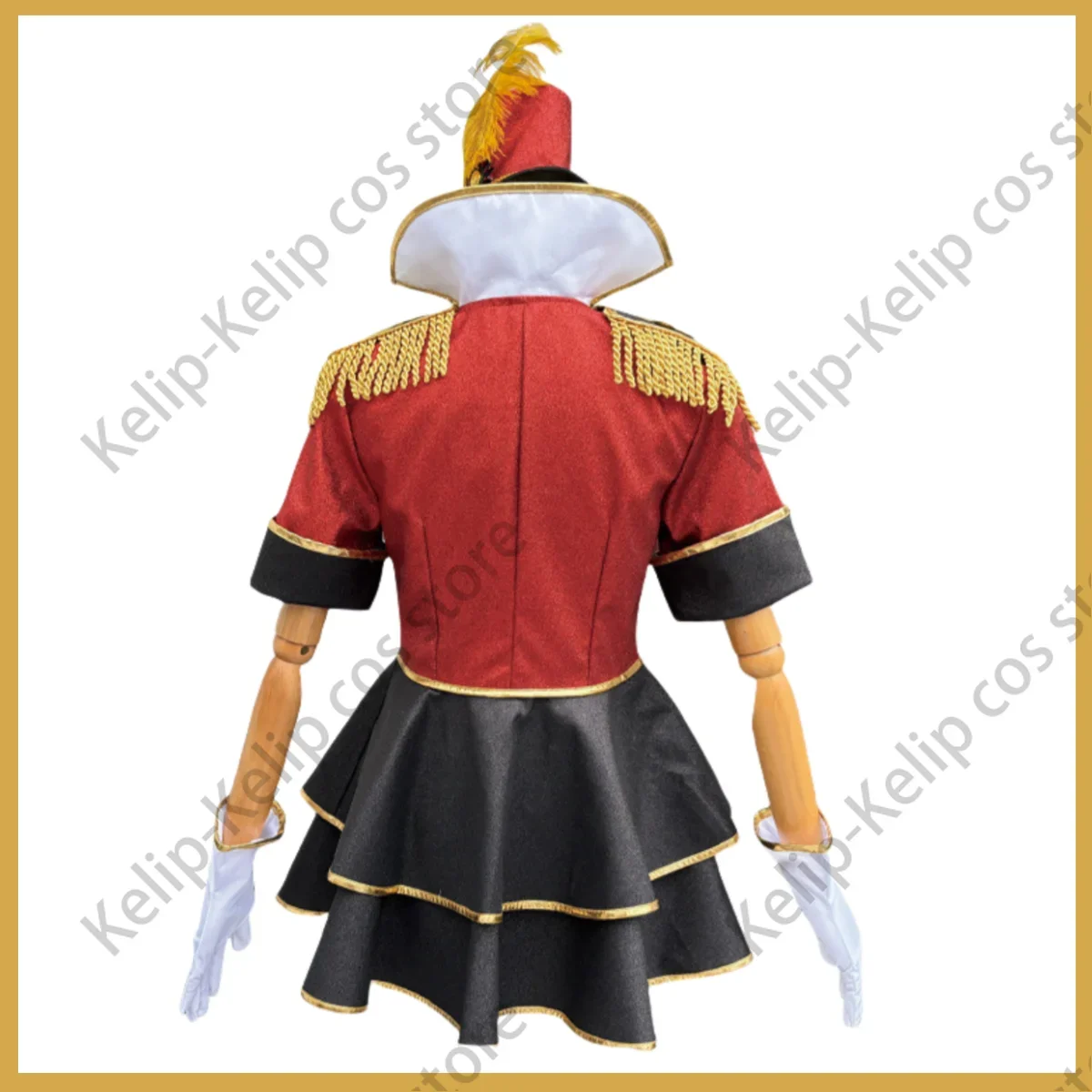 Game Identity Ⅴ Margaretha Zelle Tamer Cosplay Costume Female Dancer Wig Red Coat Uniform Woman Sexy Carnival Halloween Suit