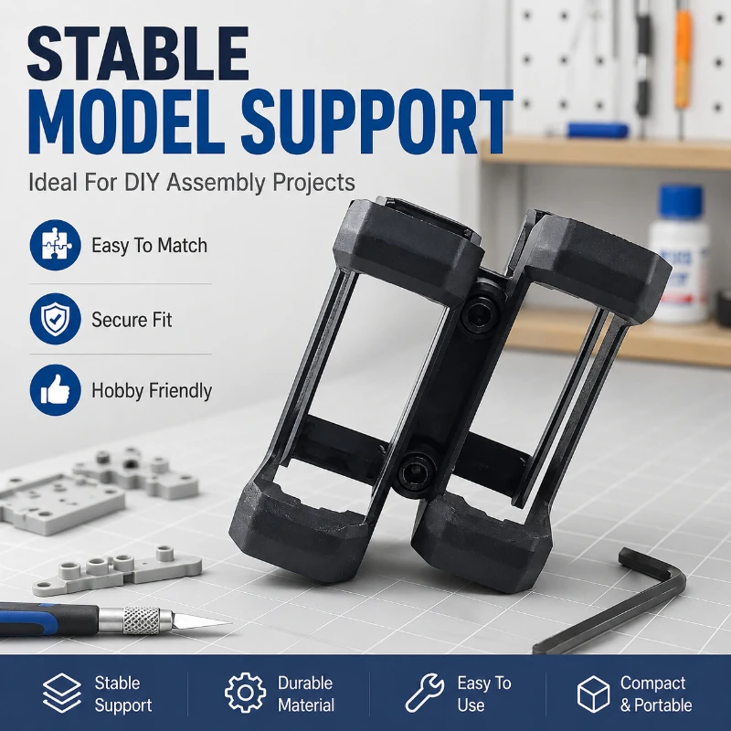 Anti Pressure Wear Resistant Nylon Pair Connect Stand Portable Handmade Model Assembly Practical Fittings