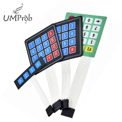 4/12/16/20 Key Membrane Switch Keypad 1x4 3X4 4X4 4x5 Matrix Keyboard For Arduino Diy Kit