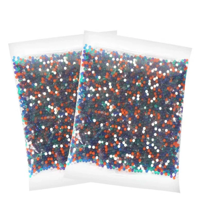 10000 bolas de gel dos pces 7-8mm munição multicolorida compatível com blasters de água splatter gall orbez para idades 14 +