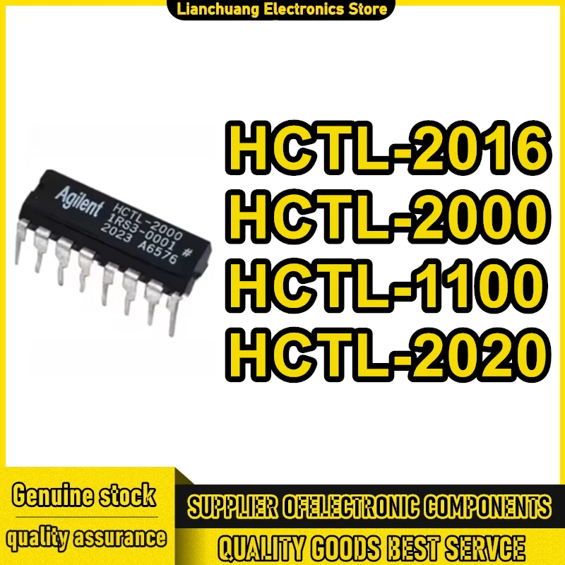 

Новые оригинальные микросхемы HCTL-2016 DIP16, HCTL-2000 DIP16, HCTL-1100 DIP40, HCTL-2020 DIP20 в наличии.