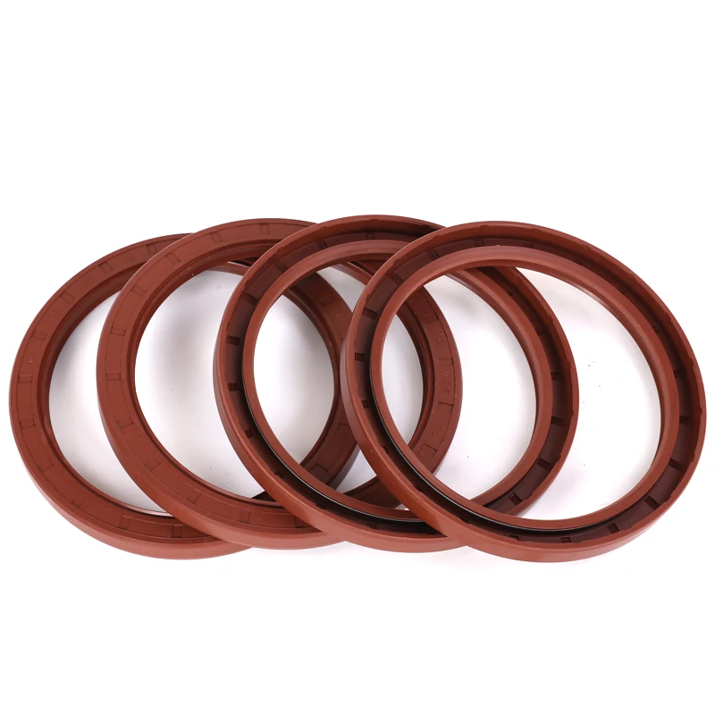 Oil Seal Spring Retainer TC Rubber FKM Brown Metal Skeleton  FKM Rubber Oil Seals TC48*60*62*65*66*68*70*72*75*90*7/8/9/10/12