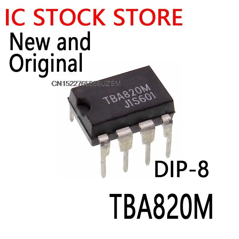 10PCS New and Original  DIP-8 TBA820  820M  TBA820M