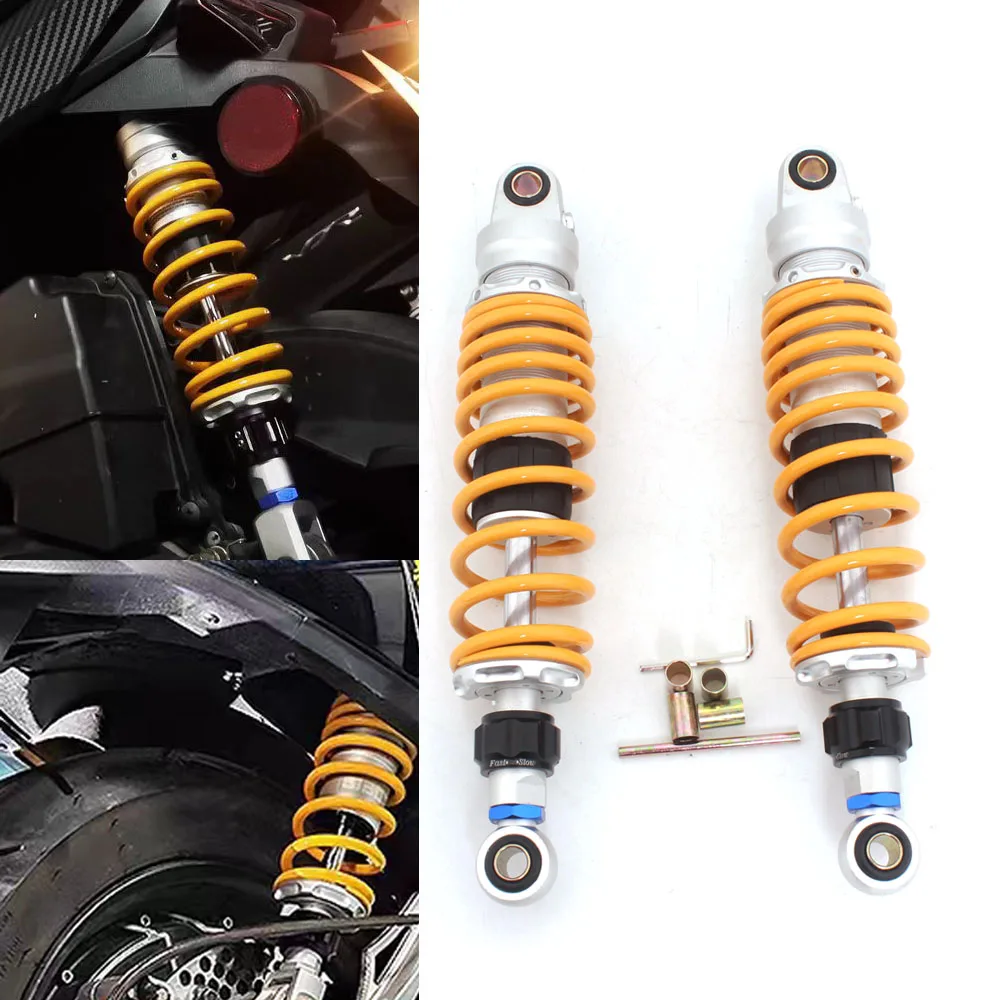 360mm Shock Absorber Motorcycle Rear Suspension Adjustable Damper Shocker Absorbers For Harley Honda Yamaha Suzuki Motobike