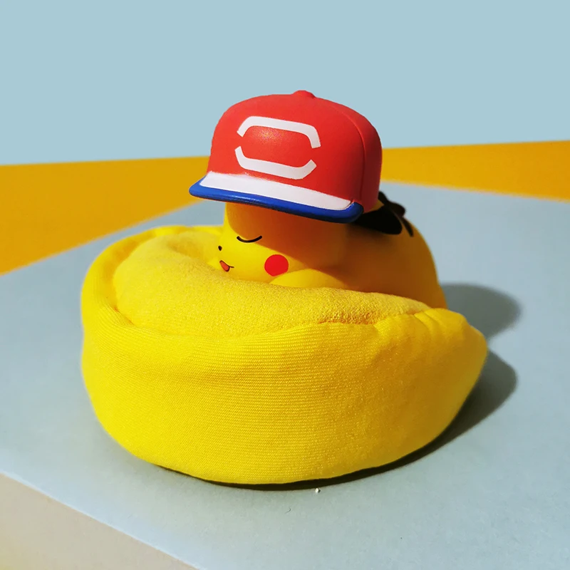 شخصيات الحركة اللطيفة من سلسلة البوكيمون المرصعة بالنجوم - بيكاتشو إيفي بولباسور سنورلاكس - لعبة زينة على شكل وحش أنيمي