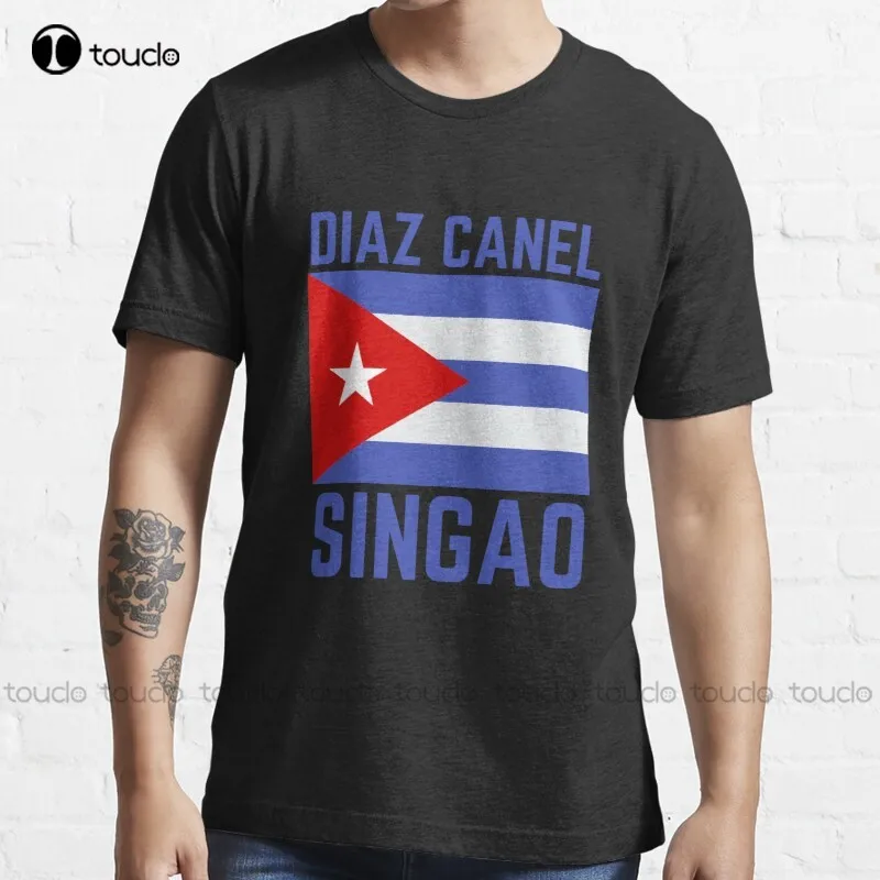 New Diaz Canel Singao Make Cuba Great Again Viva Cuba Libre T-Shirt Cotton Tee Shirt Hiking Shirts Women Fashion Funny New