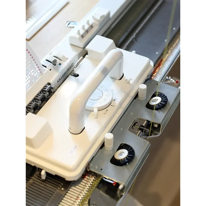 for SK280 Household Sweater Knitting Machine Small Wool Knitter Loom Flat Bed Hand Crank Manual Weaving Tool for DIY Crafts