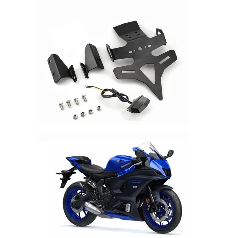 Moto Acsessories For YAMAHA YZF-R7 YZFR7 YZF R7 yzf r7 Tail Tidy Fender Rear Support License Plate Frame Rear Card 2022