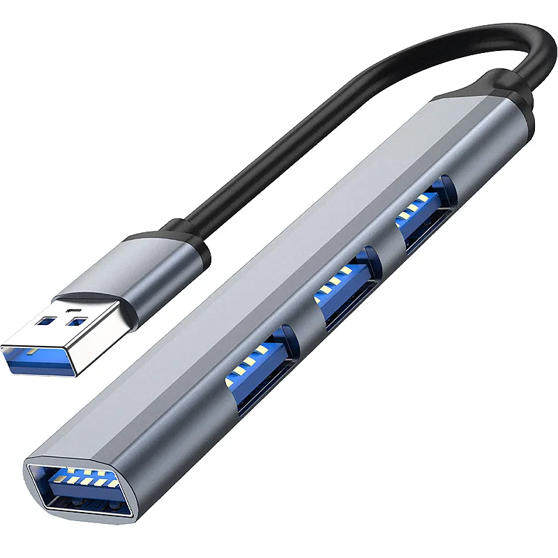 ฮับ Type C USB C 3.0 4พอร์ตแยกอะแดปเตอร์ OTG สำหรับ Lenovo Huawei Xiaomi Macbook Pro 15 Air Pro อุปกรณ์เสริมฮับ USB