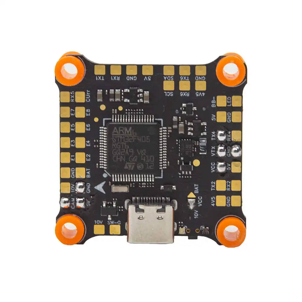 

Контроллер полета F722 F405 50A 60A ESC Stack для FPV Racer Drone F4530