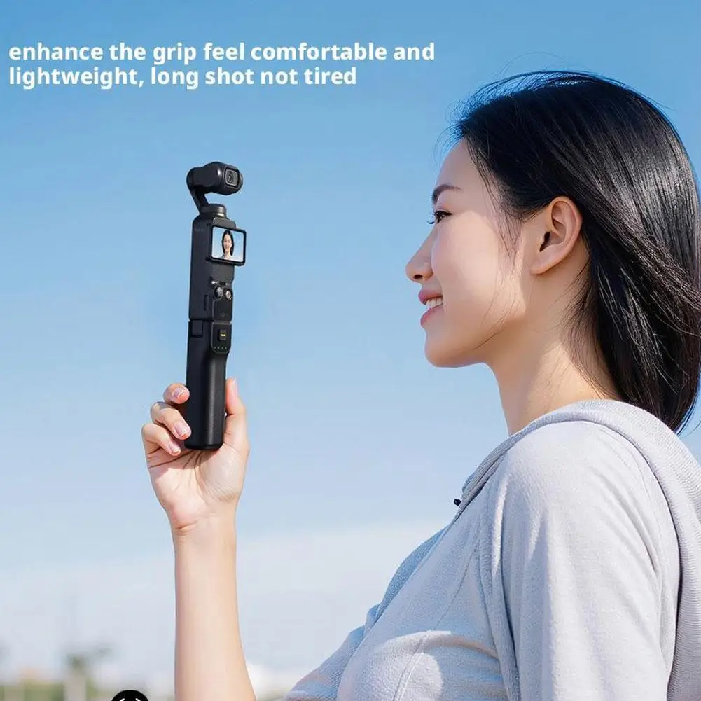 

For DJI Osmo Pocket 3 Extended Battery Controller High-capacity 5000mAh Handheld Power Charging Handle Battery Life Controller