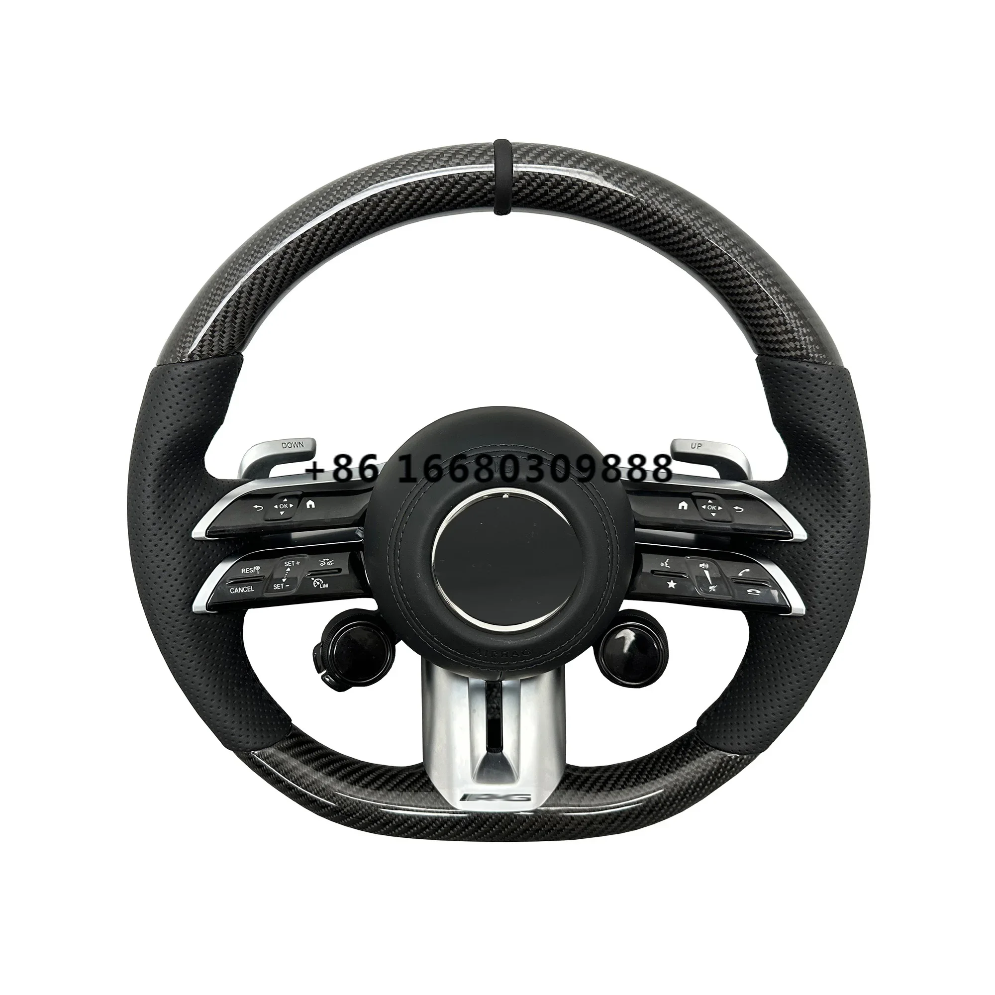 

Upgrade New 2025 G63 Auto Parts Interior Steering Wheel For Mercedes Benz G-Class G Wagon G63 AMG G500 G550 2019-2024