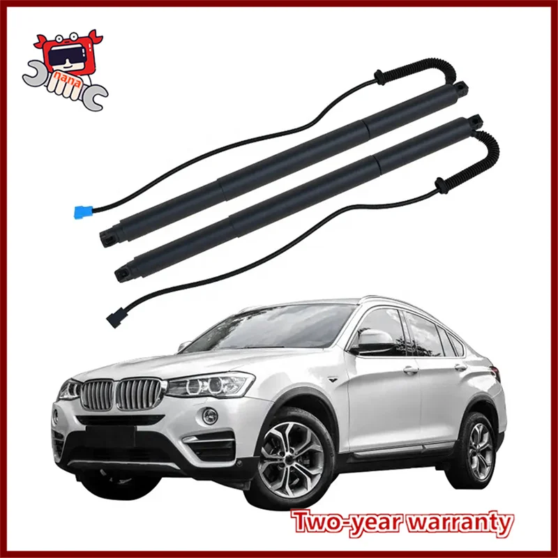 1 Pair Brand New Car Rear Trunk Lid Electric Support Rod For BMW X4 F26 2014---2018 51247339431 51247339432