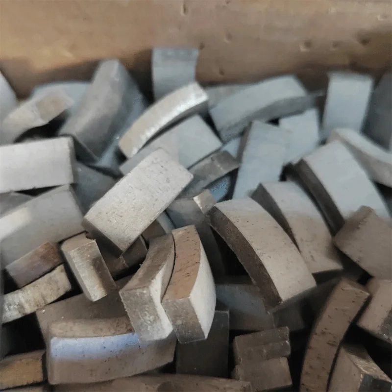 LAANCI Diamond Segment 50Pcs for 18-400mm Diameter Wet and Dry Diamond Core Drill Bit High Frequency Welding 10x4.4x22mm