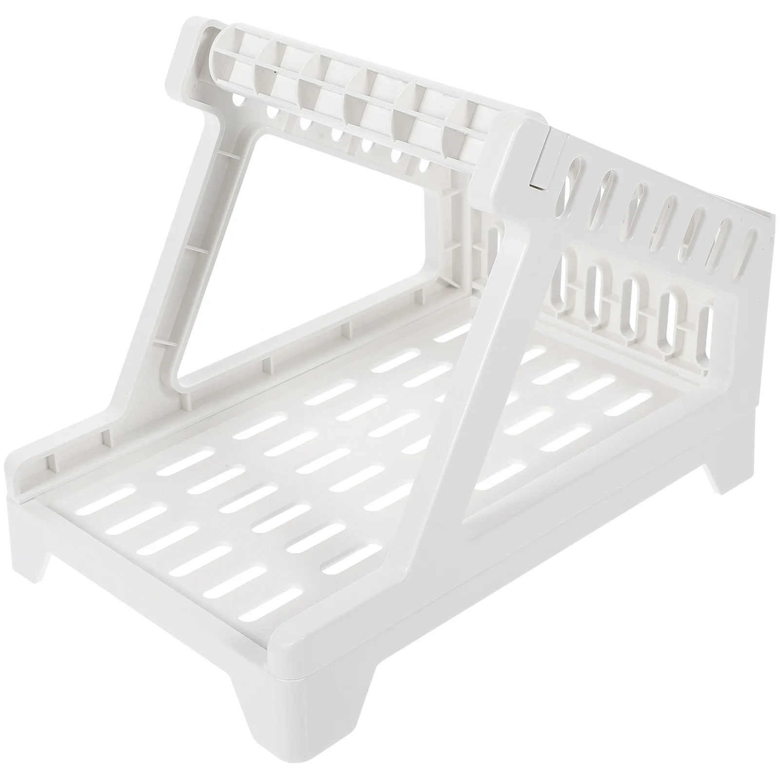 バーコードマシンペーパーホルダーラベルスタンドデスクトッププリンタホワイト ABS ユニバーサルアクセサリースーパーマーケットテープ用品ステッカー