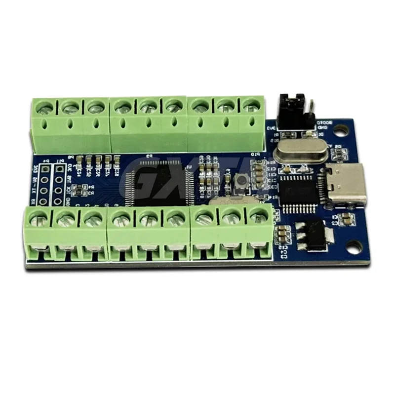 STM32 UART Communication ADC Module 16-channel 12Bit AD Sampling Data Acquisition Type-C Interface